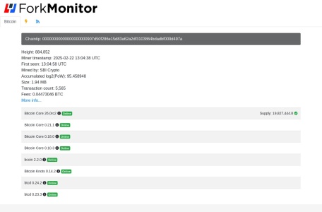 分叉监视器-BitMEX