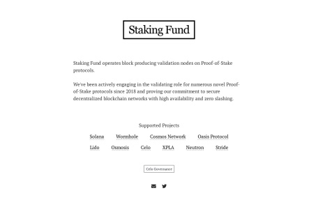 Staking Fund