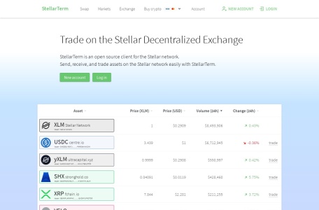 Stellar Decentralized Exchange